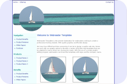 Sailing Lessons Template