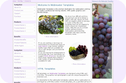 Grape Vineyard Template