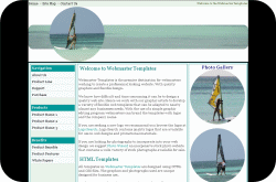 Windsurfing Solo Template