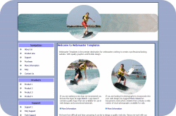 Child Wakeboarding Template