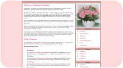 Pink Carnation Bouquet Template