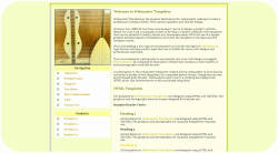 Wooden Instruments Template