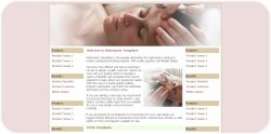 Massage Sensations Template