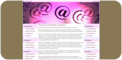 Internet Email Marketing Template