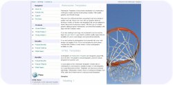 Basketball Hoop Template