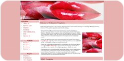 Red Hot Lips Web Template