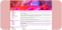 Red Sports Car Web Template