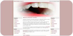 Cosmetic Dentistry Web Template